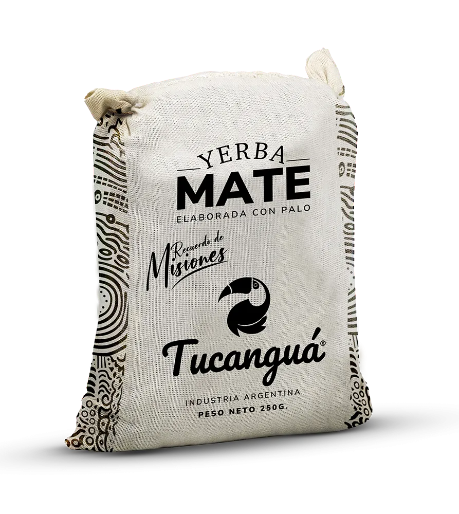 Yerba Mate en Bolsa de Lienzo x 250 grs.