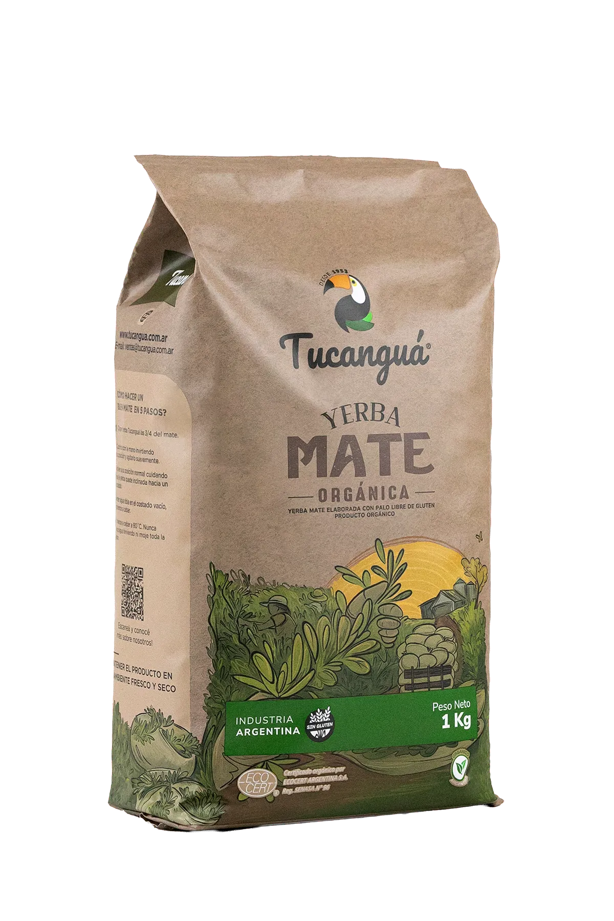 Yerba mate orgánica x 1 kg Yerba Mate Orgánica x 1 Kg